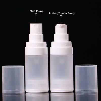 China Frosted Makeup Foundation Pump , Fine Mist Lotion Senegence Airless Pump for sale