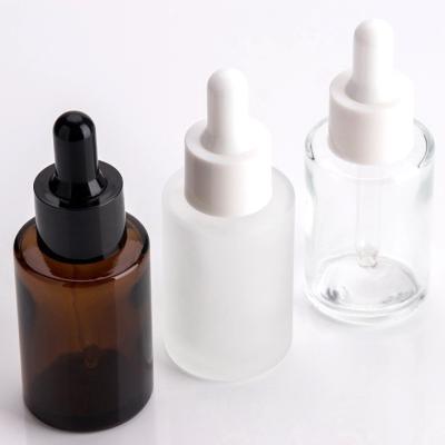 Cina piccole bottiglie di vetro del contagoccia 30ml per polvere dei prodotti di cura di pelle l'anti facile portare in vendita