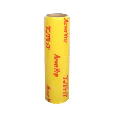 China Best price fresh pvc cling film jumbo roll for food plastic wrap for sale