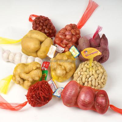 中国 packing garlic mesh bag/fruit mesh bag 販売のため