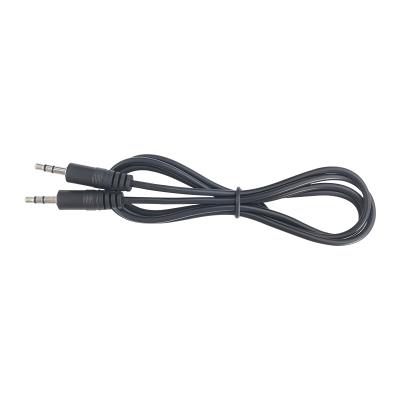 China Nickel Plated Male-to-Male Headphone Connector 1mPVC 3.5mm Stereo Audio Extension Cable for sale