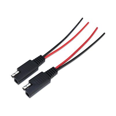 China No Motorcycle Car Refitting Car Charger Cable 12-24V SAE Cables Solar Pack Cable for sale