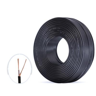 China Video Surveillance Factory Direct Selling 75-2 1 Core + BNC CCTV Video Surveillance Copper Shielded Coaxial Cable for sale