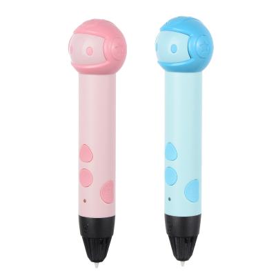 China Easy Operation DIY Toy 3D Smart Drawing Pen Kids DIY Drawing Pens Factory Supply 160 - 230 Temperature Adjustable 3d Painting Pens for sale