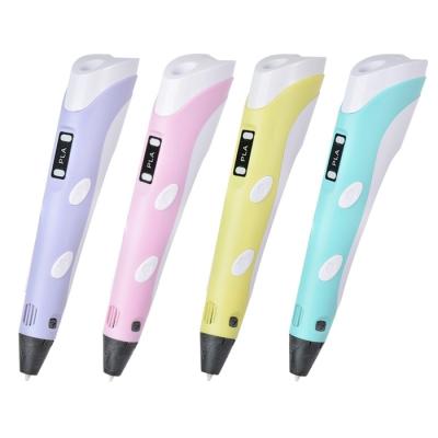 China Hot Selling Educational 3d Pen Manufacture Wholesale 1.75 Easy Operation Printing Pen Set for sale