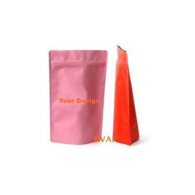 China Moisture Proof Child Proof Mylar Zipper Bags Foil Pouch Resealable Edible Plastic Bag for sale