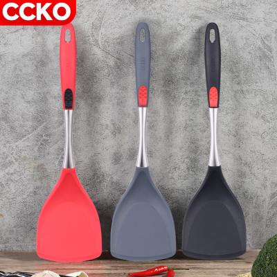 China Tableware Set Silicone Spatula Silicone Turner Silicone Spatular Cooking Tool Simple Viable Kitchen Utensil for sale