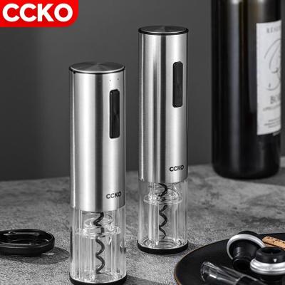 China Stainless Steel ABS Viable Battery Charging 7 In 1 Set Custom Electric Automatic Beer Bar Bottle Opener Corkscrew Wine Opener for sale