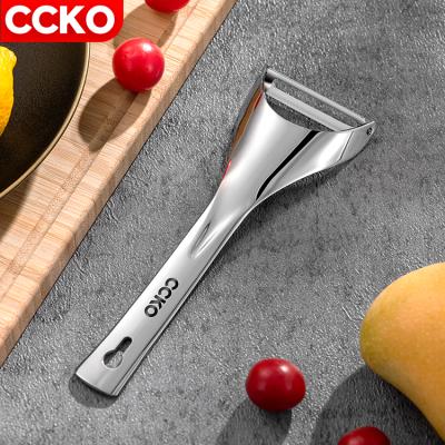 China CCKO CK9679 Multifunctional Kitchen Tools Stainless Steel Fruit and Vegetable Viable Planer Apple Peeling Knife Household Fruit Scraper for sale