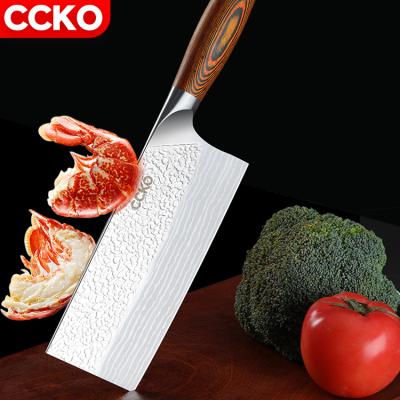 China Chef's Disposable Knife Stainless Steel Kitchen CCKO CK9825 Special Knives For Knives Wood Grain Handle Kitchen Tool Kit for sale