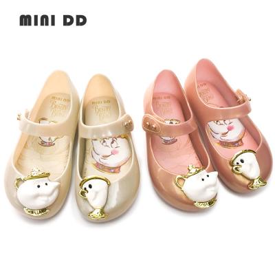 China Waterproof Summer Teapot Sandal Kids Girls Kids Freeze Mini Shoes Toddler Sandal Melissa Shoes for sale