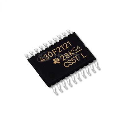 China IC 16MHz 4KB FLASH 20-TSSOP 16-bit 256 x 8 digital signal (original MSP430F2121IPWR MSP430 + 256B series microcontroller 4K x 8) for sale