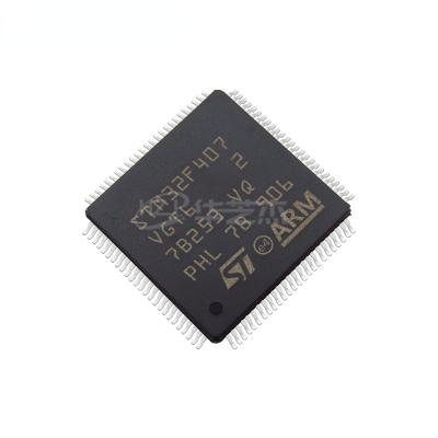 China Embedded - STM32F407VGT6 STM ARM-M4 IC 168MHz 32-Bit 1MB (1M x 8) Chip Original 100-LQFP (14x14) Chip SNAP Original for sale