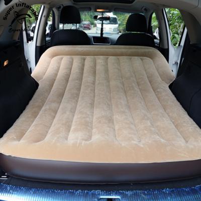 China Collapsible Soft Assembled Comfortable PVC Car Mattress Cheap Inflatable Air Bed for sale