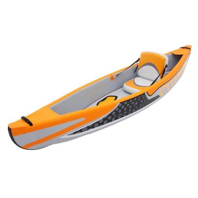 China Inflatable Kayak MOQ 300 Drop Point PVC Whitewater Material Inflatable Rowing Boat Kayak For Sale for sale