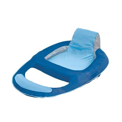 China New Design Inflatable Pool Lounger Inflatable Sofa Chair With Mesh for sale