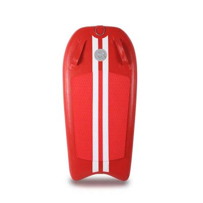 China Durable Custom 44 Inch Dropstich Surfster Inflatable Surf Bodyboard Travel Body Surfing Inflatable Body Board for sale