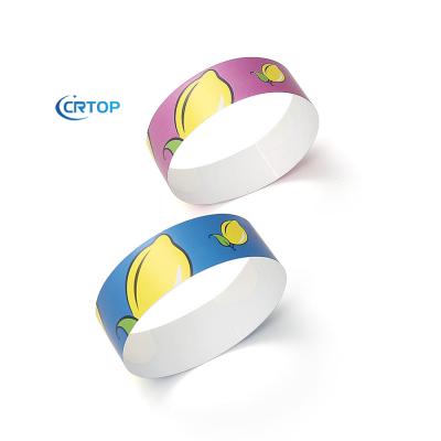 China Waterproof / Waterproof Wristband NFC TAG waterproof RFID smart band printable rfid wristband for sale