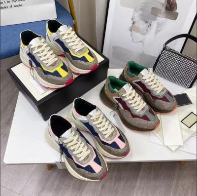 China 2022 New Design Gooci Platform 1:1 Outdoor Casual Sneakers Hot Selling High Quality Luxury Famous Brands Shoes Cushioning For Women And Man for sale