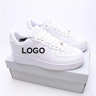 China Designer Branded White Sneakers Air F1 Low Cushioning “07 Custom Logo Shoes High Quality Couples Sports Shoes Original Mens Sports Shoes for sale