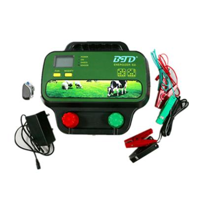 China Electric Fence Energizer 2Joule Electric Fencing Energizer Electric Fence Charger 20 KM Electric Fence Controller for sale