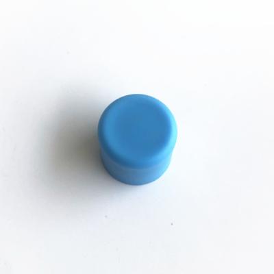 China Waterproof cap for electric fencing post rod with 9.5mm or 12.5mm diameter IST011 Blue color for sale