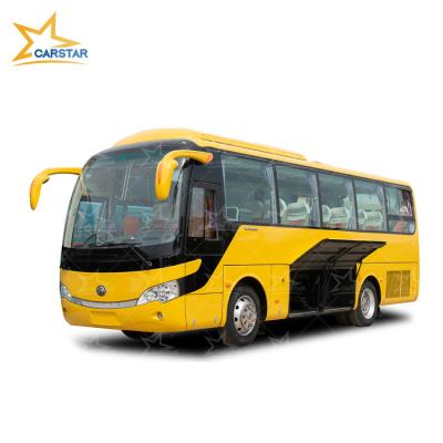 China Leather used yutong second hand bus 55 seats Yutong bus luxury used bus for India for sale