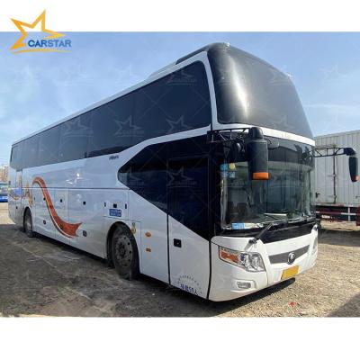 China Leather Used Bus Coach Bus 65-67 Seats LHD 12m Used City Bus for sale