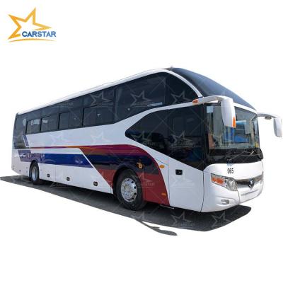 China Leather Good Conditions ZK6127 55-59 Seat Used Bus Used Coach Bus Yutong Diesel Bus for sale