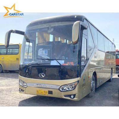 China Leather 50 Seats Used Passenger Bus King Bus Coach Long Used for sale