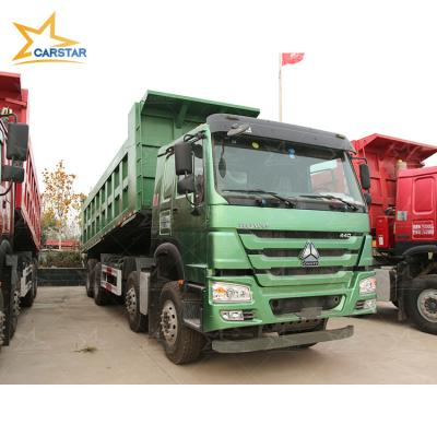 China Sinotruk Used HOWO 8x4 Tipper 12 Wheels Second Hand Tipper Truck In Stock Used Howo 8x4 4 - 6L Dump Truck for sale