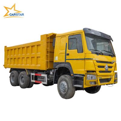 China Good Condition Sinotruk Tipper Truck Howo Used 12 Wheel Heavy Duty Dump Truck 4 - 6L for sale