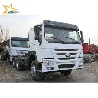 China Sinotruk HOWO 6X4 10 Wheeler Used Prime Mover Fairly Used Tractor Truck 6800x3668x2490mm for sale