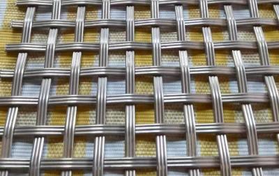 China Aluminiummetall gesponnenes Mesh Architectural Wire Mesh For-Vorhang-Fach zu verkaufen