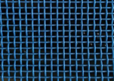 Chine Blue And White Polyester Square Hole Mesh Belt With High Air Permeability 6000-32000 M3/M2h For dryer and Conveyor à vendre