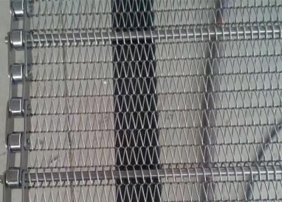 China Acid Resistant 316L Chain Mesh Conveyor Belt For Chemical Miling Indulstry for sale