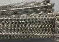China Acid - Resisting Stainless Steel Chain Mesh Conveyor Belt To Transporting Products for sale