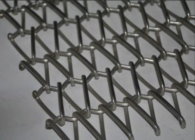 China Wood Drying 304 Stainless Steel Balanced Conveyor Wire Mesh Belt for sale