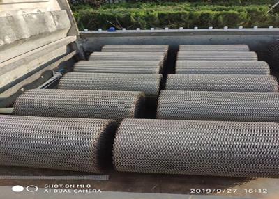 China SUS310 Heat Treatment Compound Balanced Mesh Belt for sale