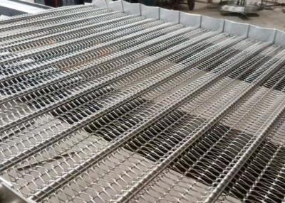 China Bocados que fríen el acero inoxidable de Mesh Conveyor Belt Food Grade de la cadena en venta