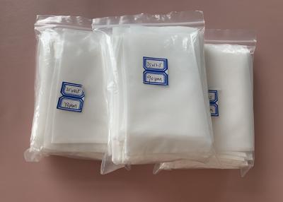 China Branco personalizado de nylon da etiqueta dos sacos de filtro da imprensa da resina de 100% à venda