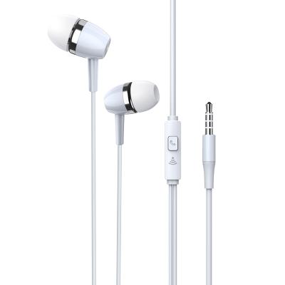 China Comfortable Using Very Cheap Game Wired Earphone For Phone/Laptop/Tablet With Volume Button In-Ear Headphones Black Color White Earbuds for sale