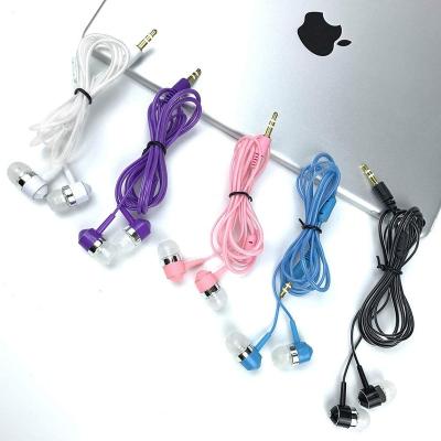 China Factory Direct Selling Comfortable Wearing Wired Earbuds HD Noise Color Stereo Multi Headphones For Phone Laptop Tablet for sale