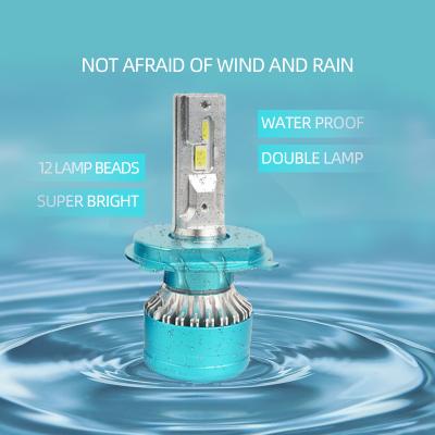 China New Technology Aluminum Led 60W Super Bright Dual And Easy To Install H1 H4 H7 880 9005 For Car Led Headlights for sale