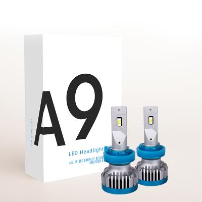 China Aluminum car headlight ip68 12V 35W 7000LM H1 H3 H4 H7 H11 car can be customized H13 9004 9005 9006 IP68led car headlight bulb for sale