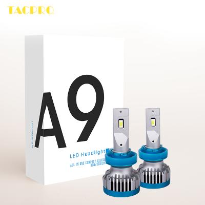 China Aluminum High Low Beam H7 H11 9005 9006 Universal LED Headlight Bulb TACPRO 12V 70W Car Fit Made In China High Quality Car Lamp Bulbs for sale