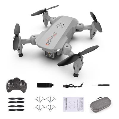 China Dual Cameras Headless Rc Helicopter Mode TSKS Mini Foldable Drones 4K Long Service Time Remote Control Aerial Vehicle for sale