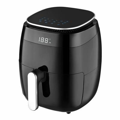 China Hotel 1500W 3.5 Liter Stainless Steel Body Digital Air Fryer for sale