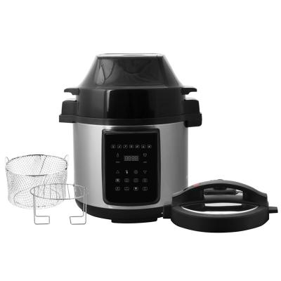 China Multifunctional Hotel Air Fryer Pressure Cooker 2 in 1 for sale