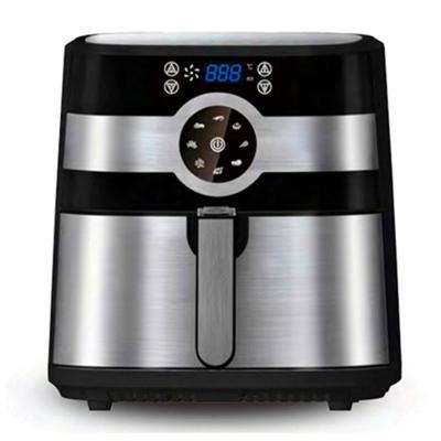 China Hotel 6 Liter Stainless Steel Air Housing Digital Fryer for sale